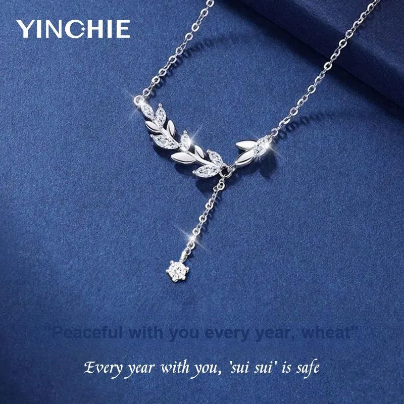 YINCHIE 999 Fine Silver Necklaces Women's-1