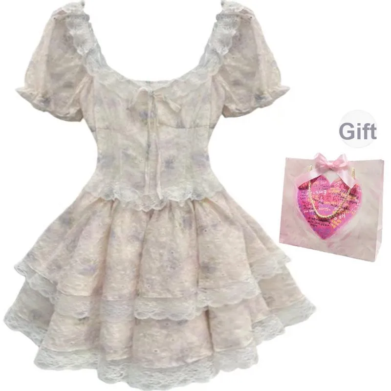 Peaches Peaches Short Sleeved Dress Women's-7