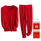 Large Crew Neck-China Red