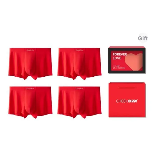 Cheekkiss Нижнее белье Подарочная коробка Мужской Бесшовный Боксеры Сердце Gift Box Set