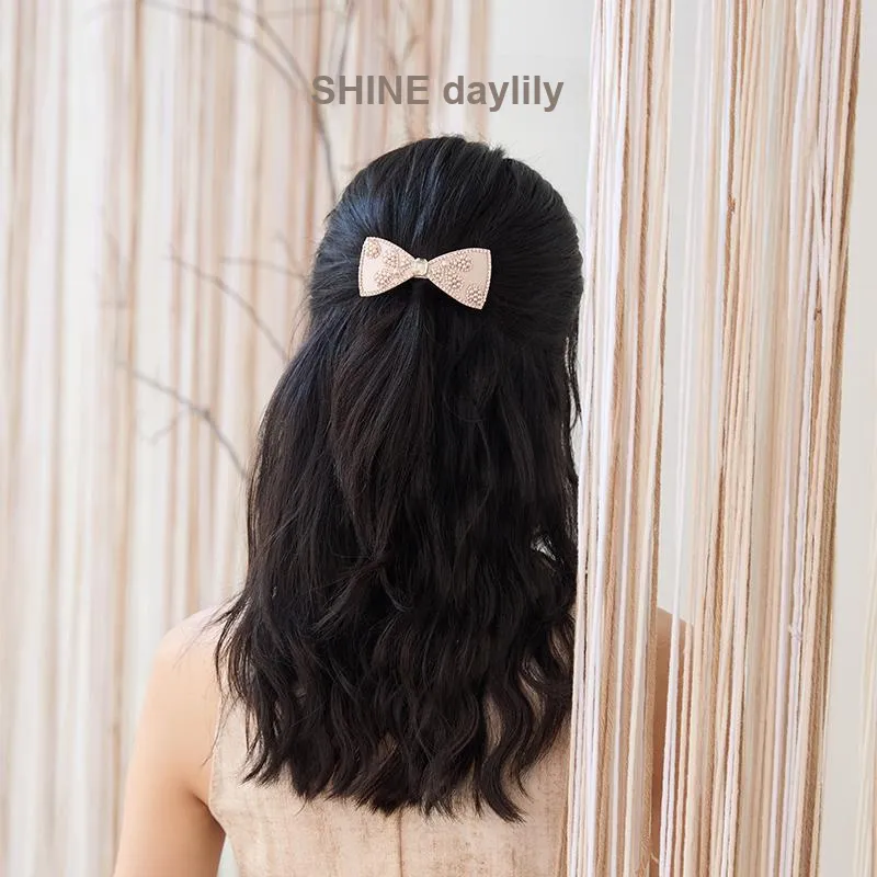 SHINE Fabric Hair Clips Women's-5