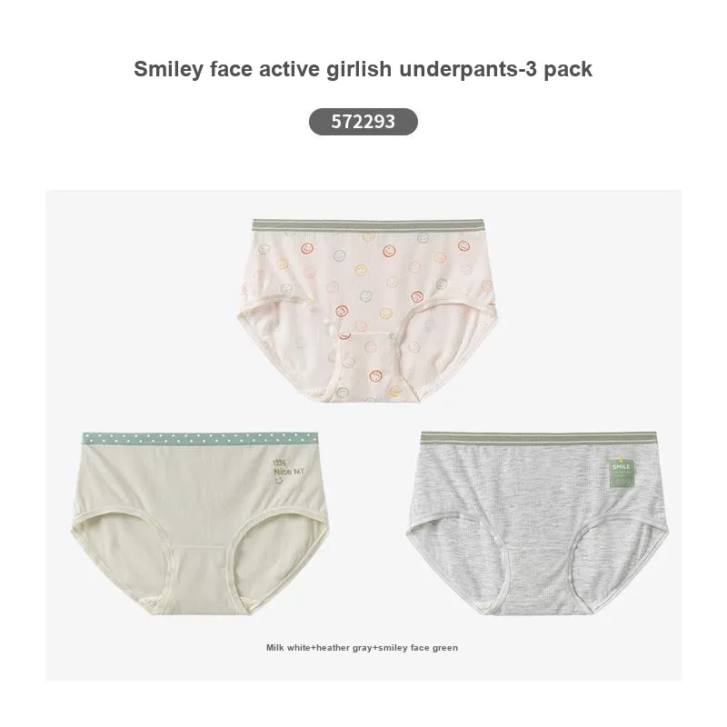 Caramella Underpants Women's 3 Pack-7