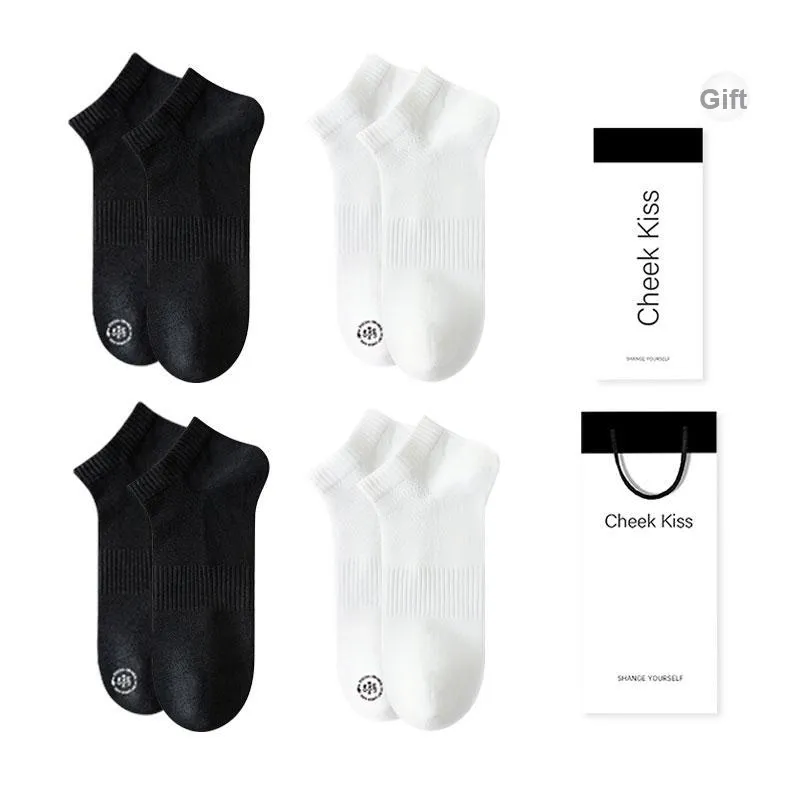 Cheekkiss Ankle Socks Men's Box 4 Pack-4