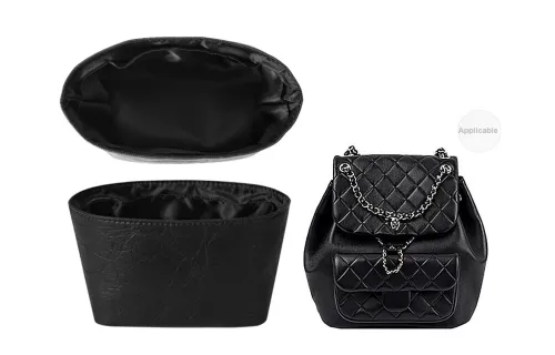 Kim Yeon-sha Bag Accessories [duma Small Size Suitable] Black Dupont Paper Inner