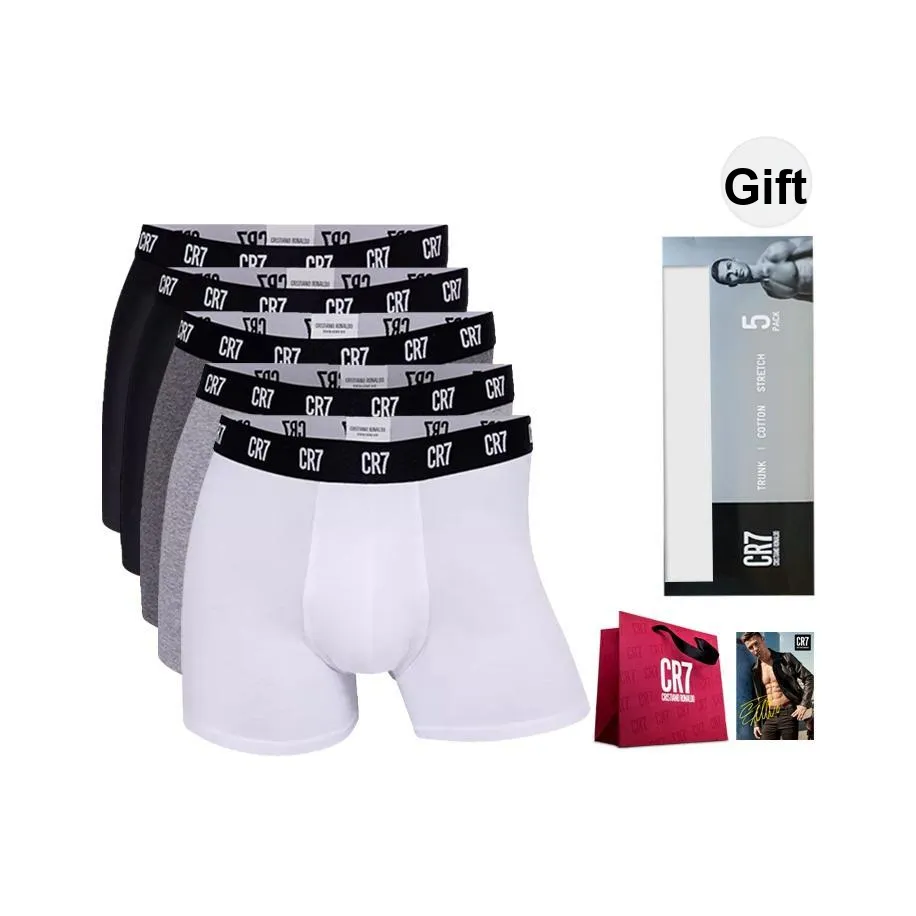 CR7 CRISTIANO RONALDO Underpants Men's 5-Pack Includes Box