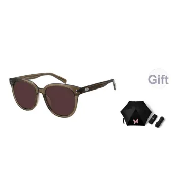 MUJOSH To The Series Of Things Plate Frame Round Sun Protection Sunglasses Unisex