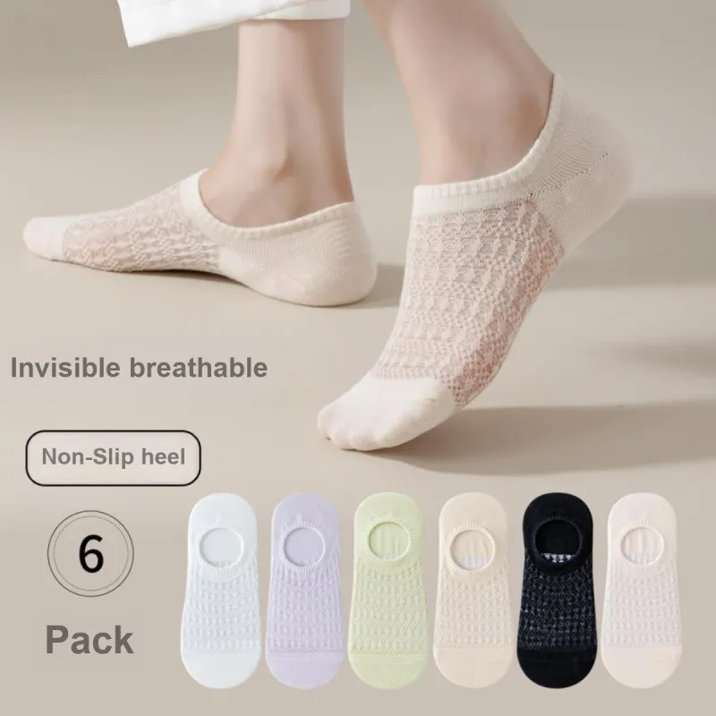 Caramella Ankle Socks Women's 6 Pack-1