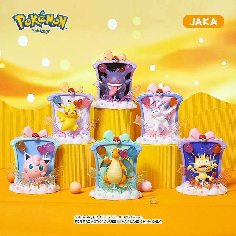JAKA Pokémon Happy Party Photo Frame Collection Chibi Figures-16