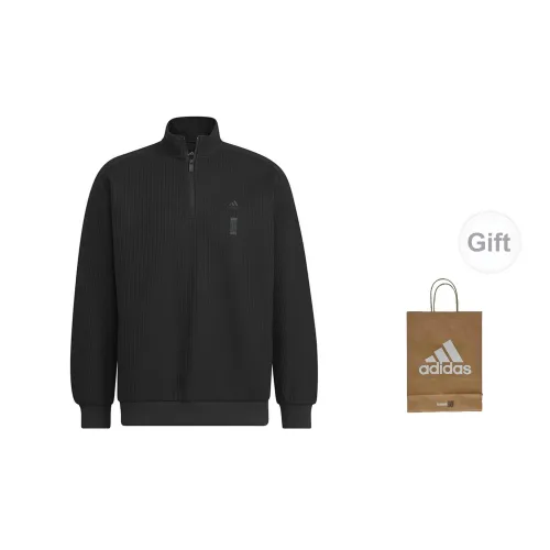 Adidas Jackets Men Black Gift Bag