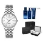 White Dial+Steel Band