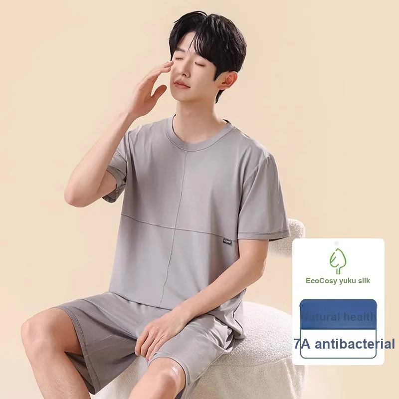 H YXIANG Men Pajama Sets-3