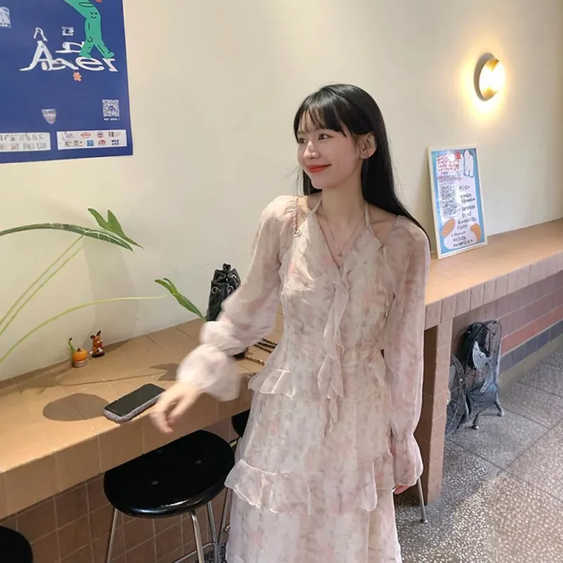 FLIM Long Sleeved Dress Women's-4