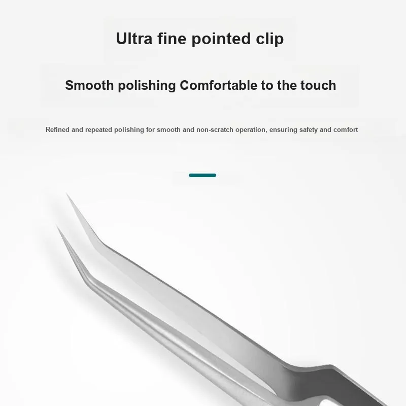 JINGLINGLONG Ultra-Fine Cell Clamp Pimple Picker Tweezers Acne Extraction Tool For Beauty Salons-3