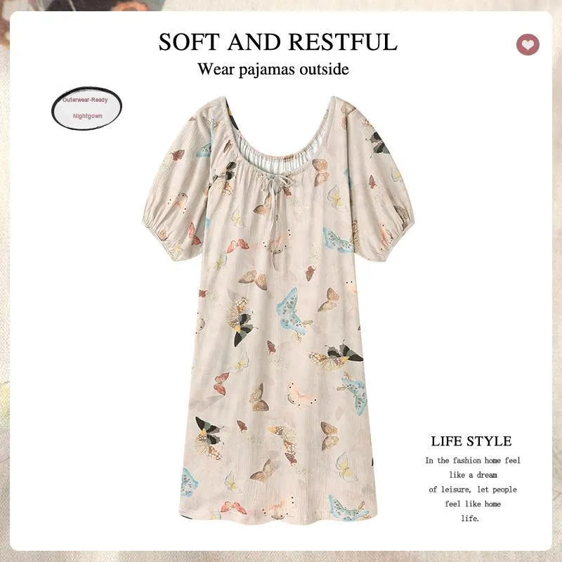 First Nightgown Women's Apricot-1