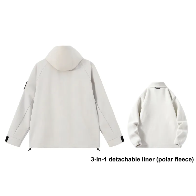 P8H9 Water Resistant Windproof Breathable Warm Lightweight Windbreaker Jacket Unisex-26