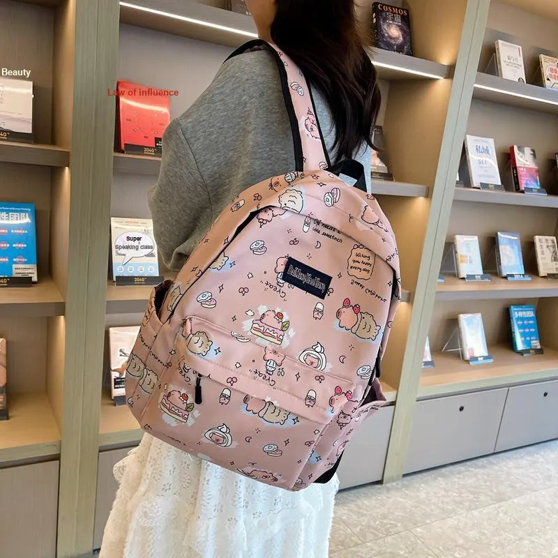 Vack Nylon Backpack Women's Multicolor-20