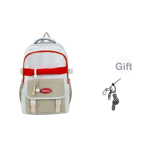 PULEWEI Нейлон Рюкзак Унисекс Белый Хаки Белый Серый Синий Фиолетовый Черный Оранжевый