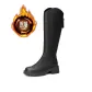 Black Fleece-Lined