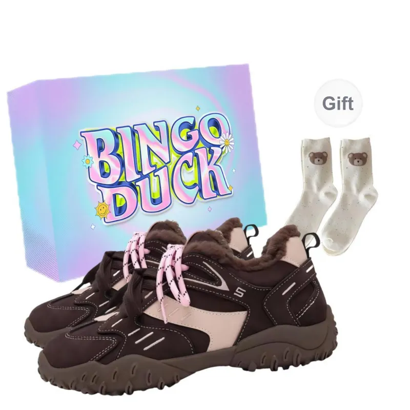 BINGO DUCK Coverage Low Top Chunky Sneakers Women's-2