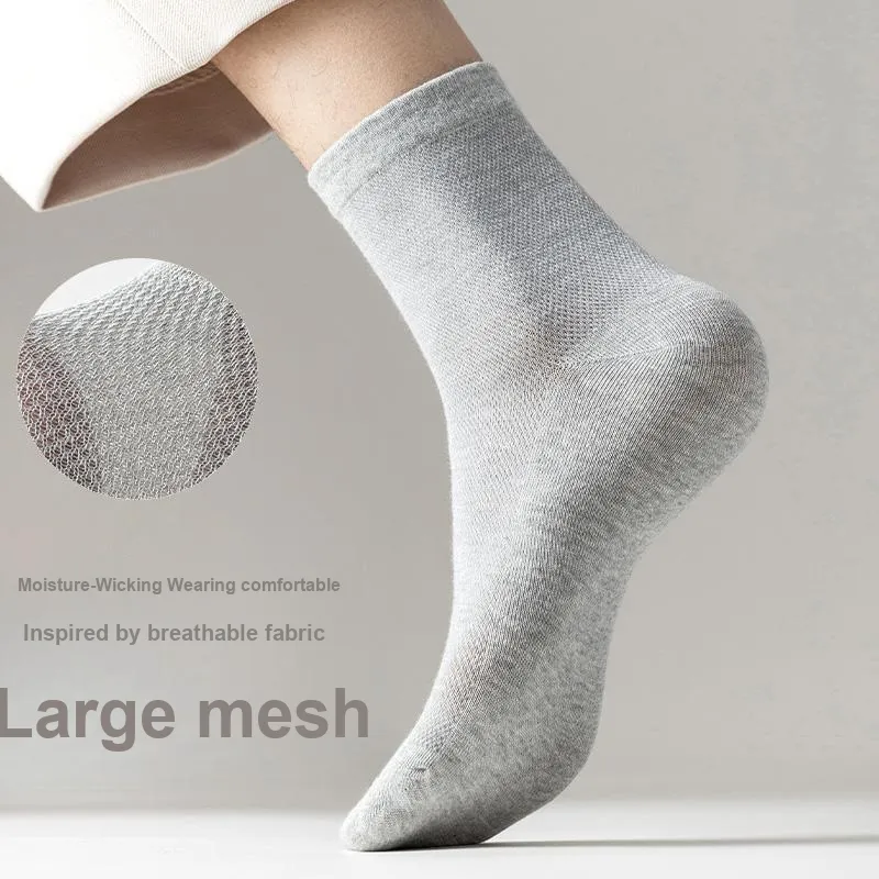 Urban Beauty Mid Calf Socks Men's 6 Pack-2