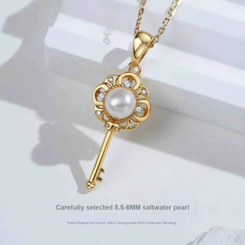 ME LUXE Saltwater Pearl Pendants Women's-1