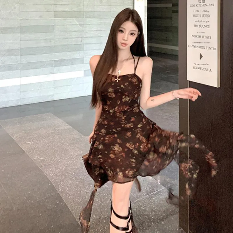 REMOULD Slip Dress Women's Dark Night Rose-6