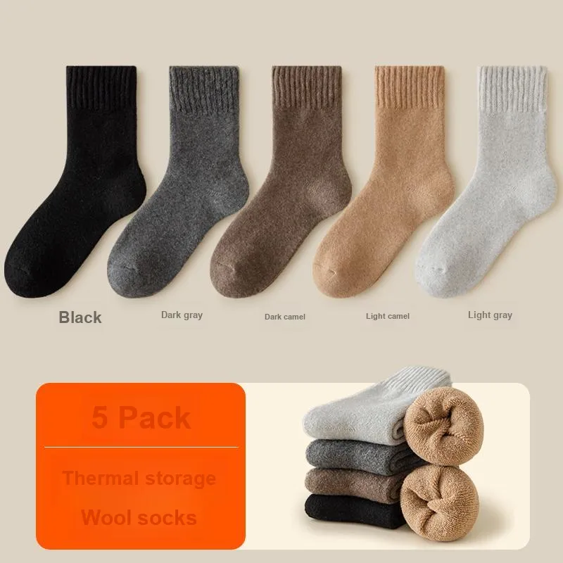 H YXIANG Mid Calf Socks Men's Combo Set-19