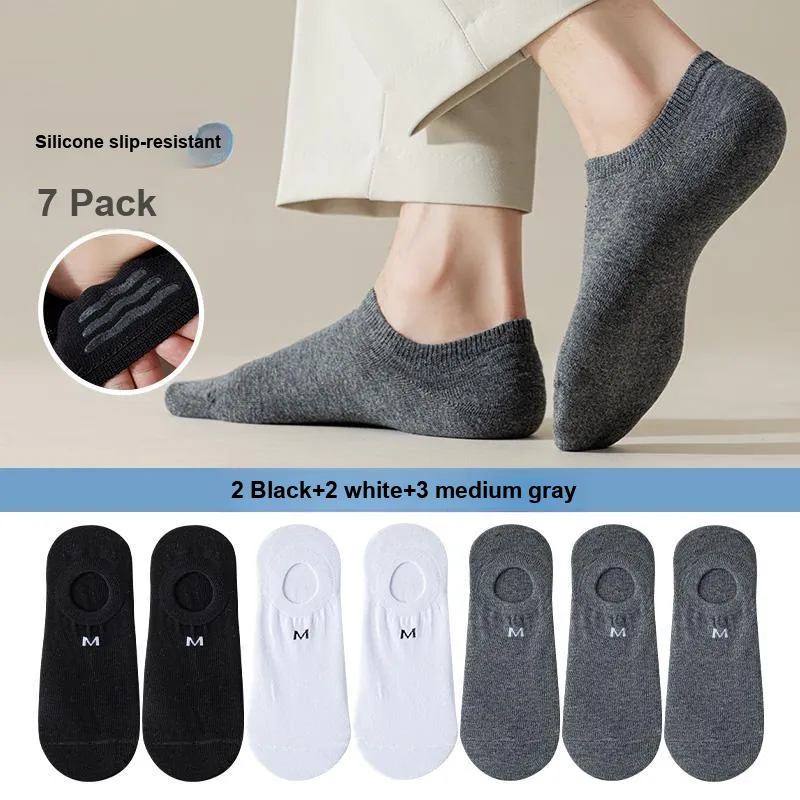 7 SEVFUN Men No-Show Socks-37