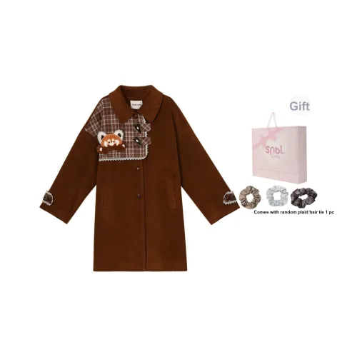 SNBL Коричневый Женский Пальто