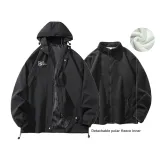 Black Jackets with Black Polar Fleece Inner