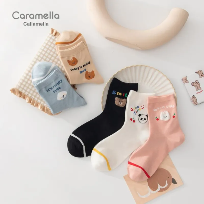 Caramella Women's Mid Calf Socks-28