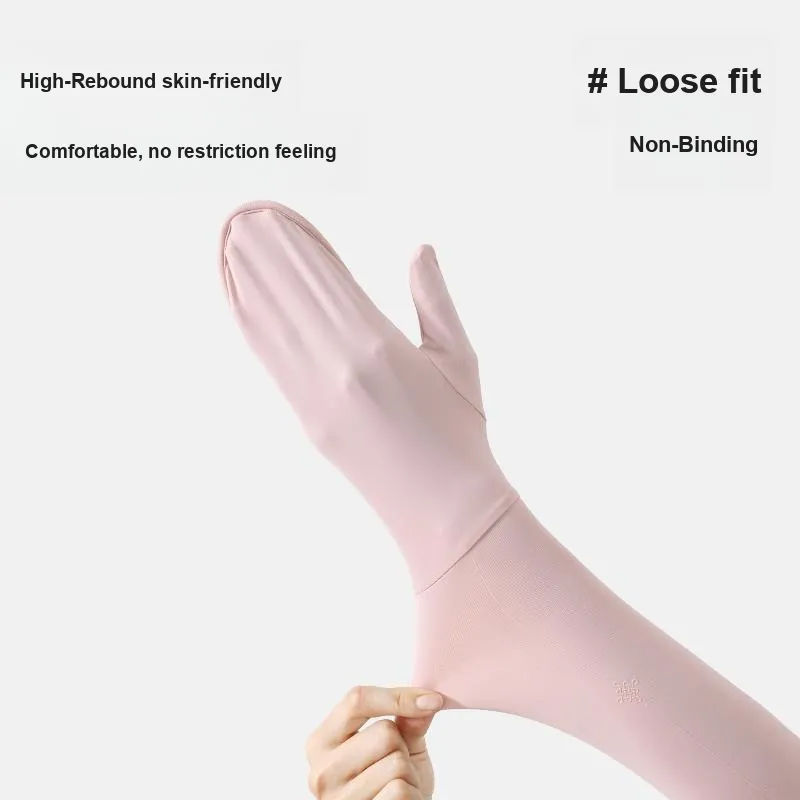 NANJIREN Polyamide Sun Protection Sleeves Women's-7