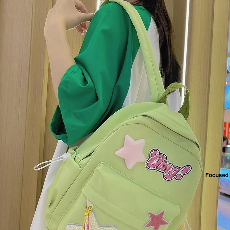 CARTELO Nylon Backpack Regular Women's Multicolor-7