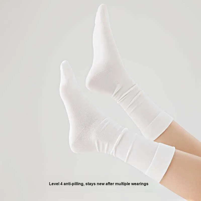 FUGEER Mid Calf Socks Women's 3 Pack Gift Box Set-1
