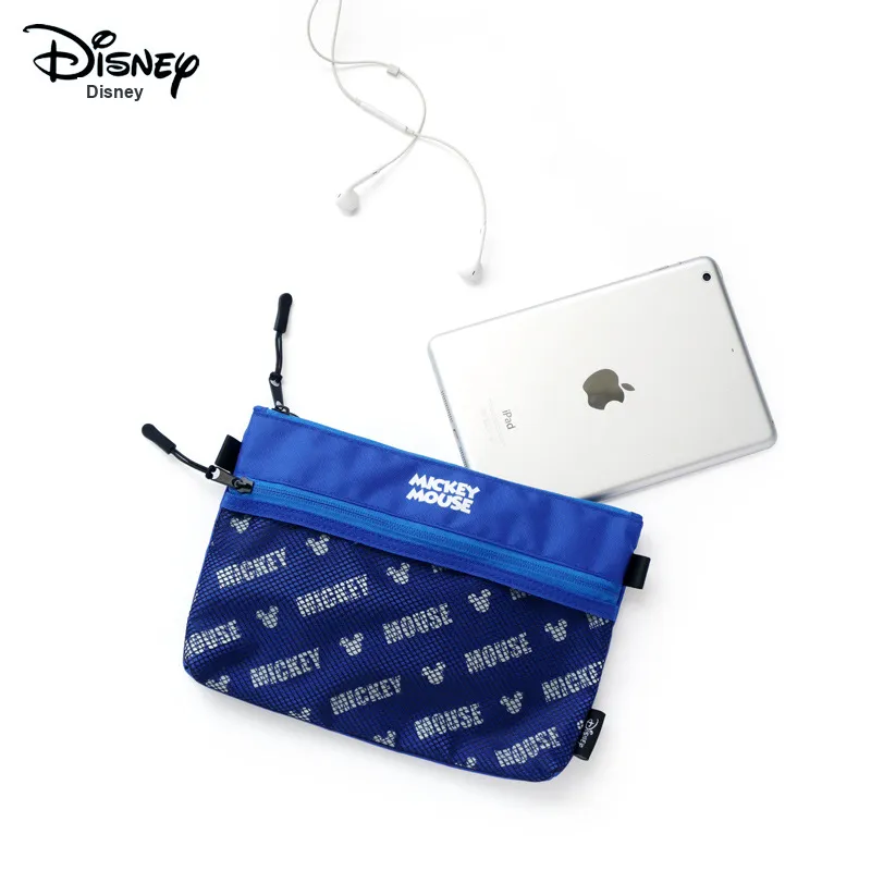 Disney Oxford Shoulder Bag Unisex Blue-1