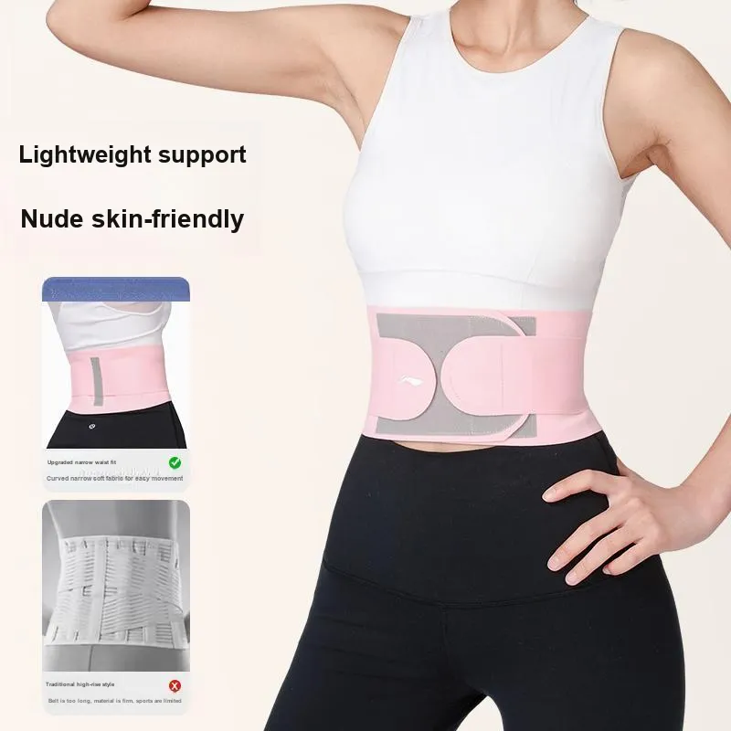 LiNing Back Support Braces Sports Training & Fitness Running Breathable Protective Compression Purple Unisex-10