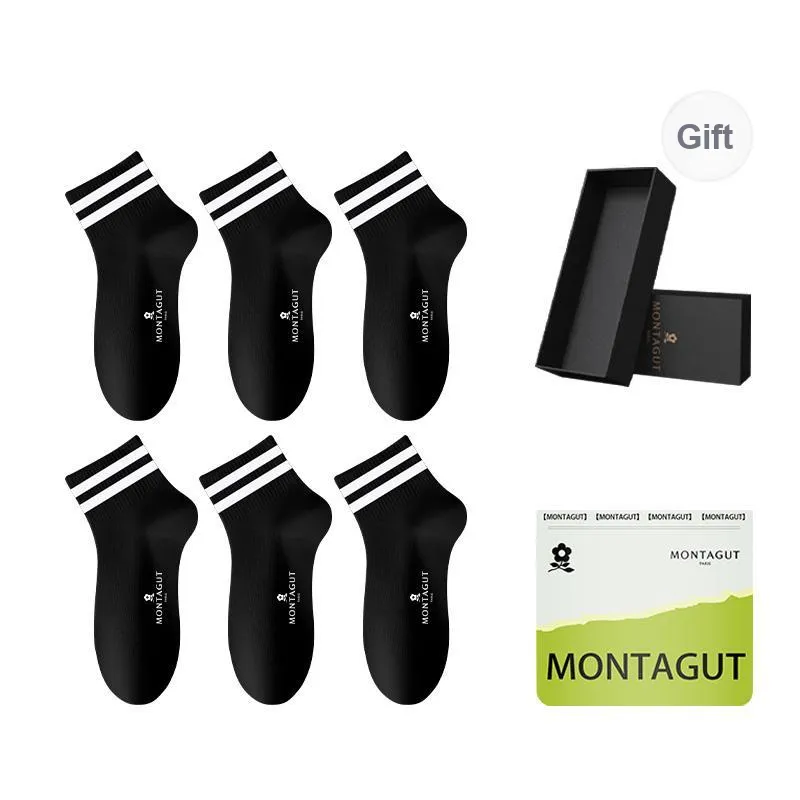 Montagut Mid Calf Socks Women's Box 6 Pack-35