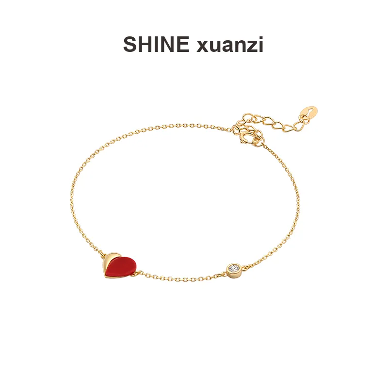 SHINE Love Language Collection S925 Silver Bracelets Women's-1