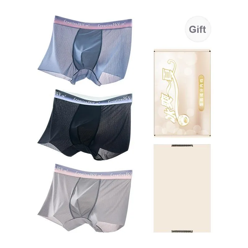 Bejirog Underpants Summer Men's 3 Pack-1