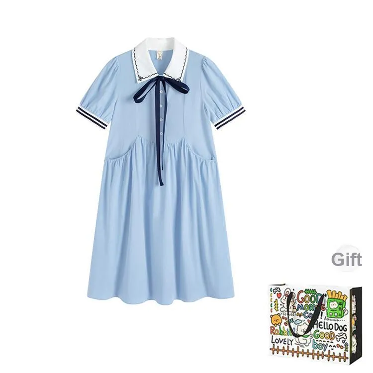 ZVJH Short Sleeved Dress Women's-0