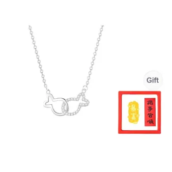 Chongqing Gold Store 999 Fine Silver Necklaces Unisex
