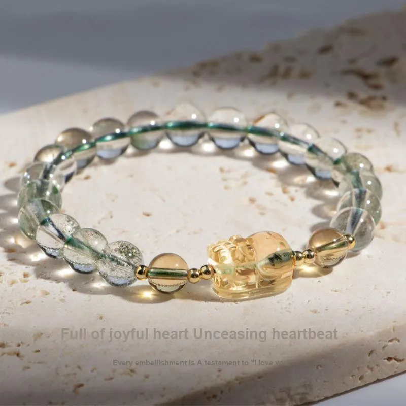 JUICY GRAPE Crystal Jade Bracelets Women's-2