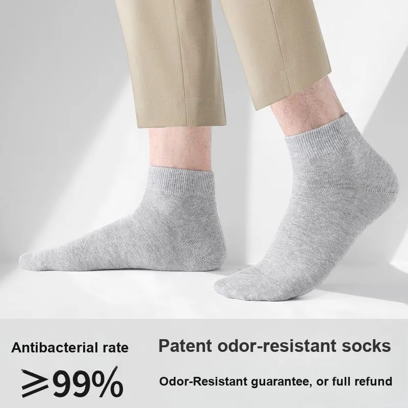 INVISIBLE Ankle Socks Men's 5 Pack-1
