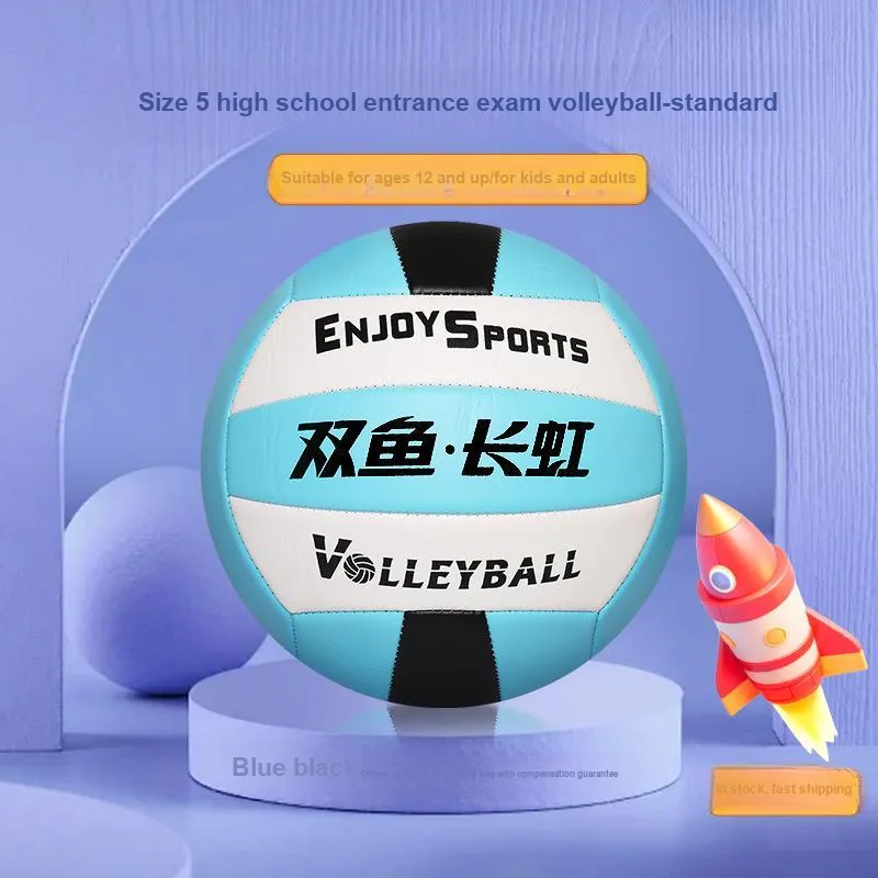 DOUBLEFISH PVC Volleyball No. 5 Durable Lightweight High Rebound Unisex-13