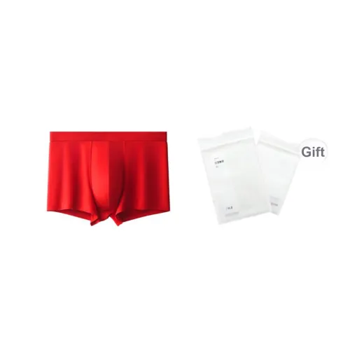 Red Bean Underpants Men's 1 Pack Red