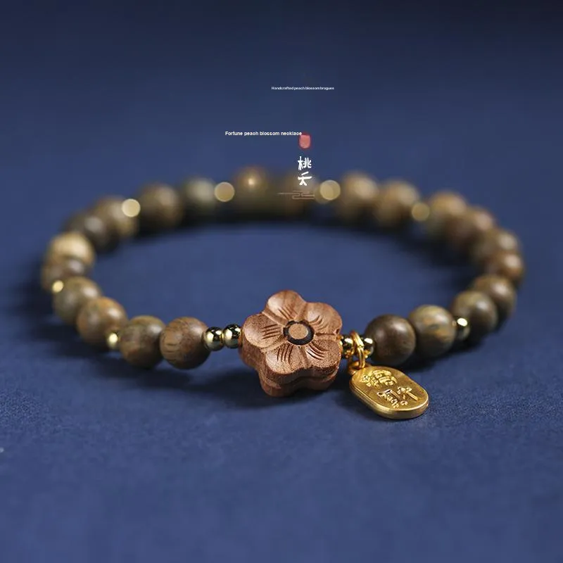 Ryukyu Green Sandalwood Bracelets Unisex-4