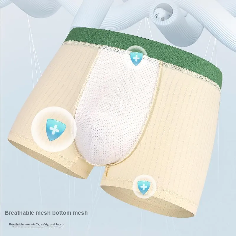 Qiao Ni Tong Underpants Men's 3 Pack-8
