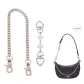 White with Four-Leaf Clover Extender Chain+Decorative Chain