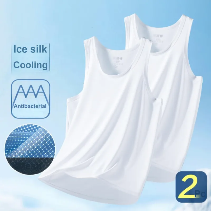 H YXIANG Men Tank Tops-15