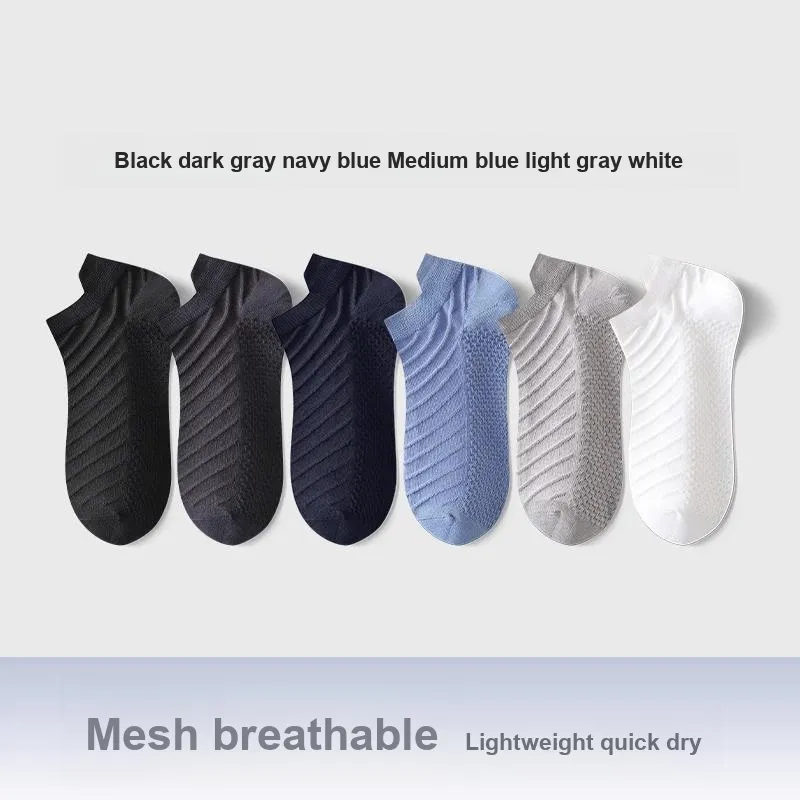 H YXIANG Ankle Socks Unisex 6 Pack-1